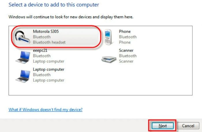 Hướng dẫn kết nối loa Bluetooth với máy tính Win 7
