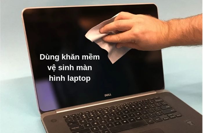 Cách vệ sinh màn hình laptop