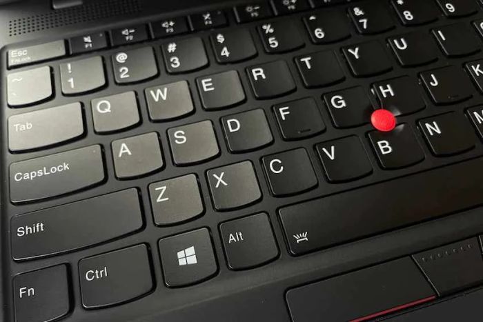 Do sự cố hư hỏng hoặc liệt phím