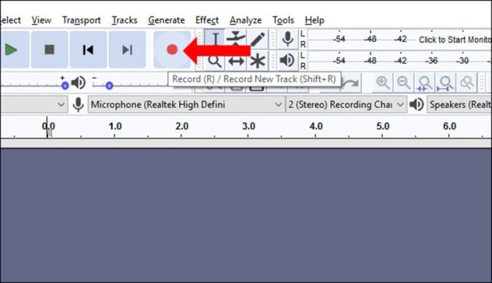 Ghi âm trên Macbook với Audacity