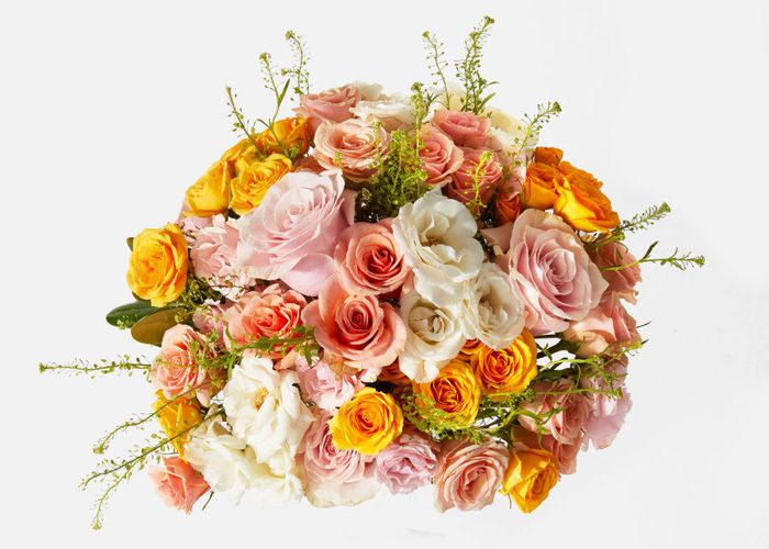 A vibrant bouquet of flowers