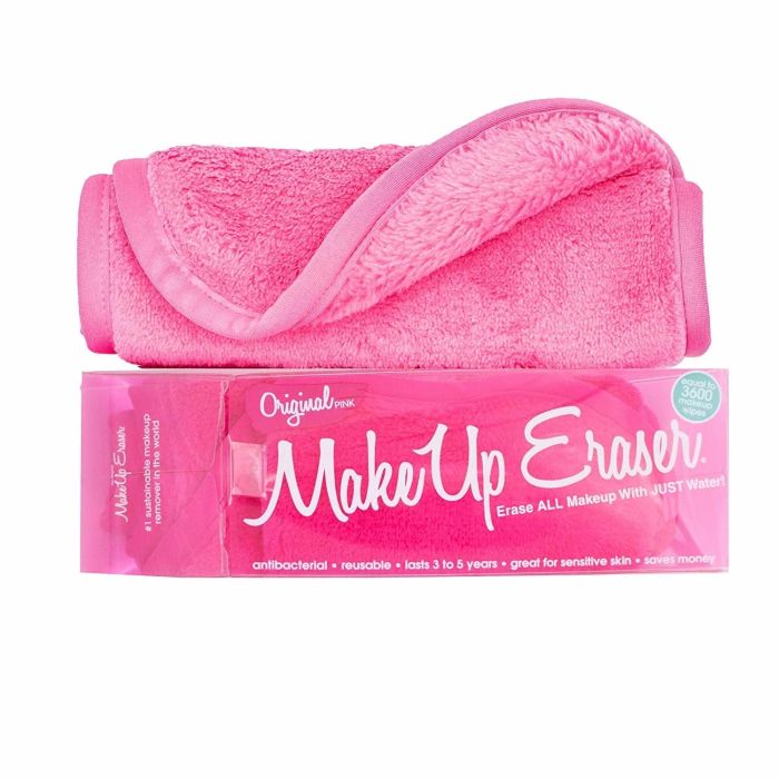 A pink washcloth