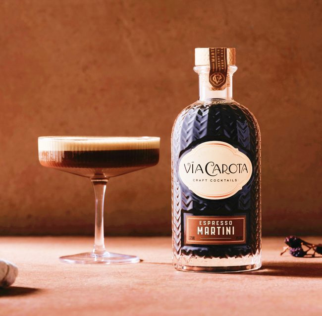 A Via Carota espresso martini kit.