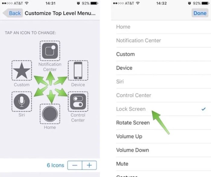 Lợi ích khi cài đặt và bật AssistiveTouch