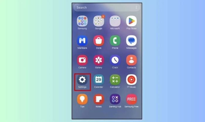 Cập nhật phần mềm mới nhất cho Samsung