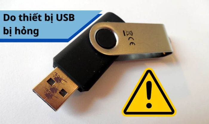Lỗi USB Device Over Current Status Detected do thiết bị USB gặp sự cố