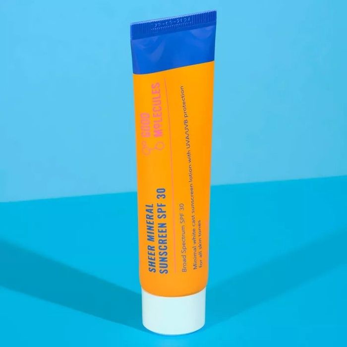 The mineral sunscreen