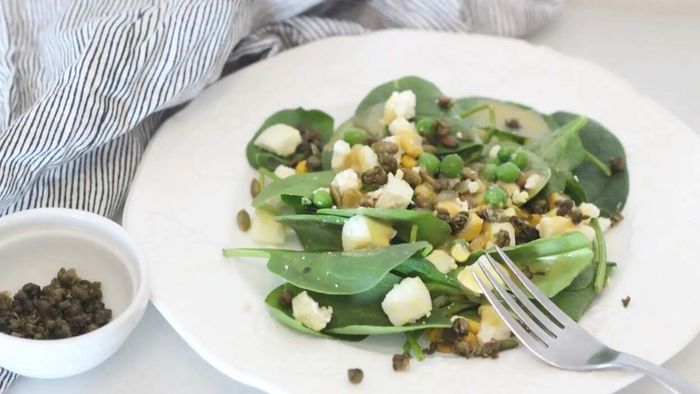 Sauté capers in duck fat