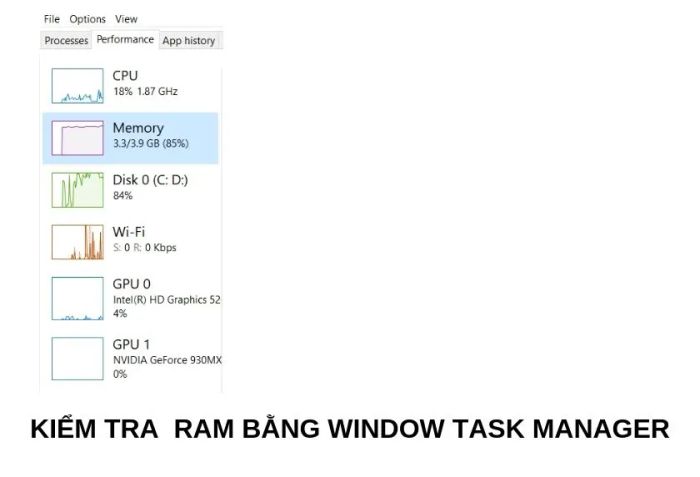 Để nâng cấp RAM cho laptop, bạn cần kiểm tra dung lượng RAM hiện tại trên máy.