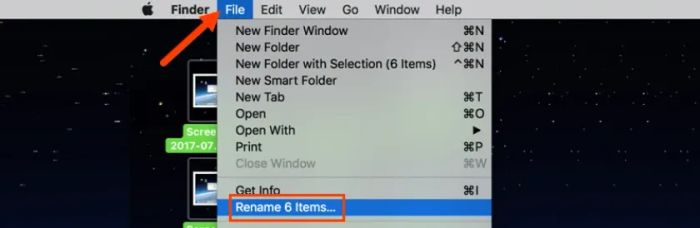 Cách thay đổi tên file trên Macbook Pro / Air