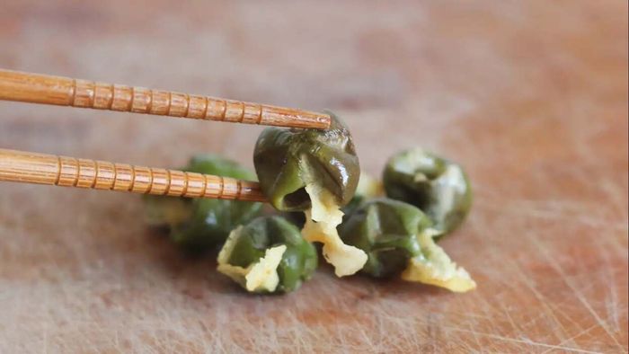 Try putting olives in your waffle iron