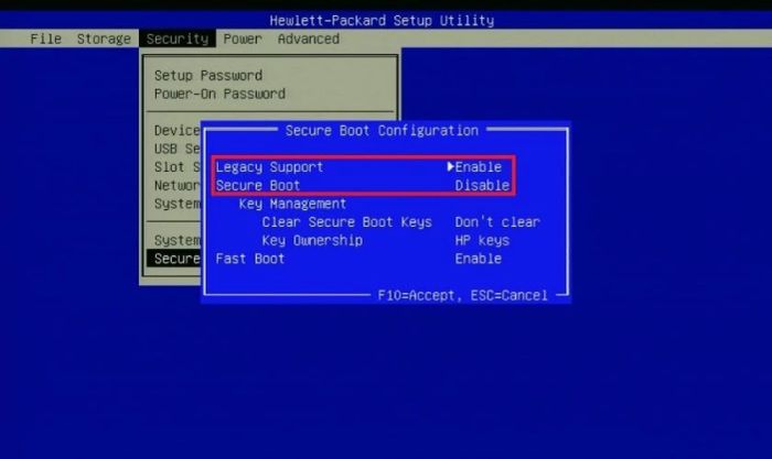 Cách vô hiệu hóa Secure Boot trong BIOS để sửa lỗi 0xc00000f