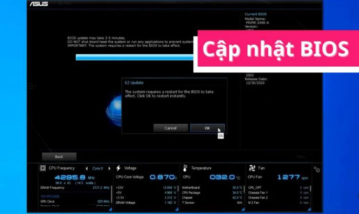 Cách hạn chế lỗi USB Device Over Current Status Detected