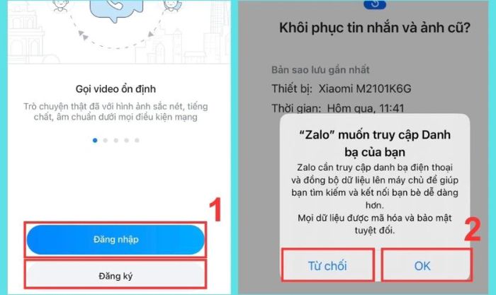 Hướng dẫn cài đặt ứng dụng Zalo trên điện thoại sau khi đã tải về