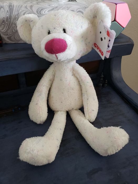 A reviewer’s delicate, thin-shaped teddy bear.