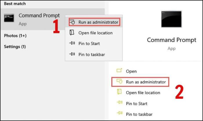 Khởi chạy System File Checker