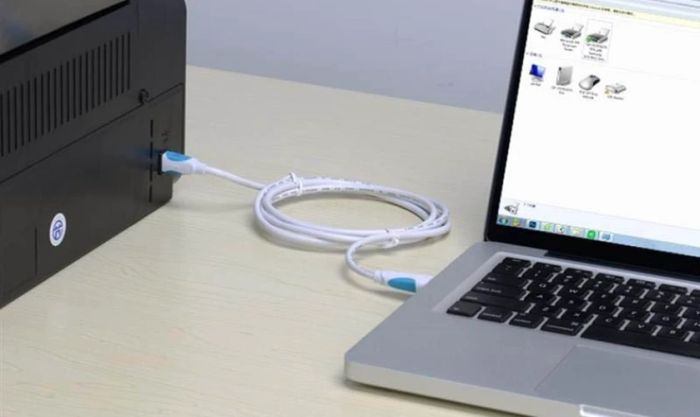 Lỗi 0x00000709 do cáp kết nối không đúng