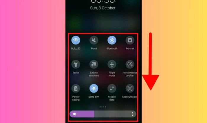 Tắt các tính năng không cần thiết trên Galaxy A7