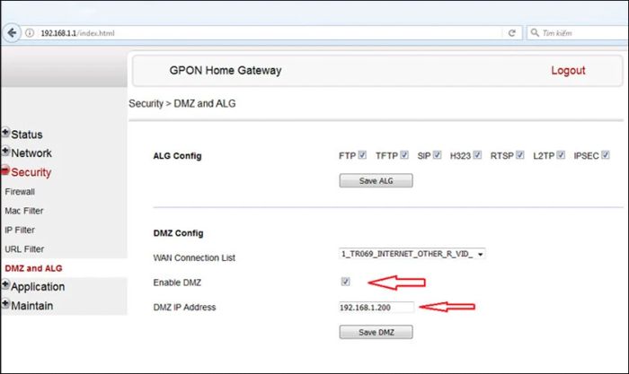 Lỗi camera không kết nối do mất thông tin khi cài đặt hệ thống camera trên modem