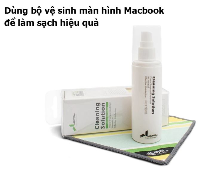 Cách sử dụng bộ vệ sinh màn hình