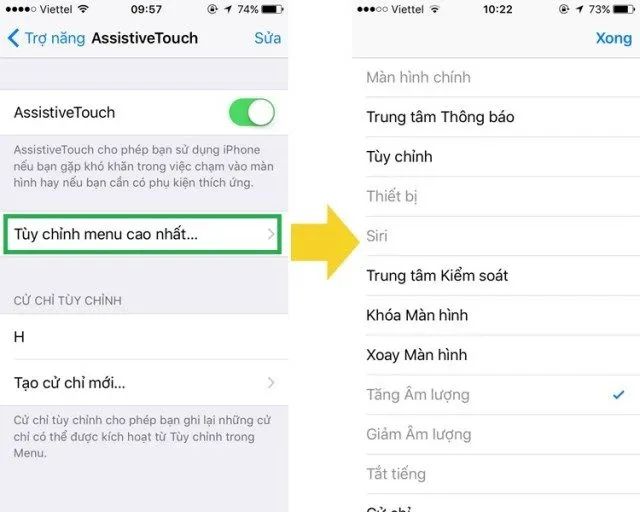 Lợi ích của việc cài đặt và bật AssistiveTouch