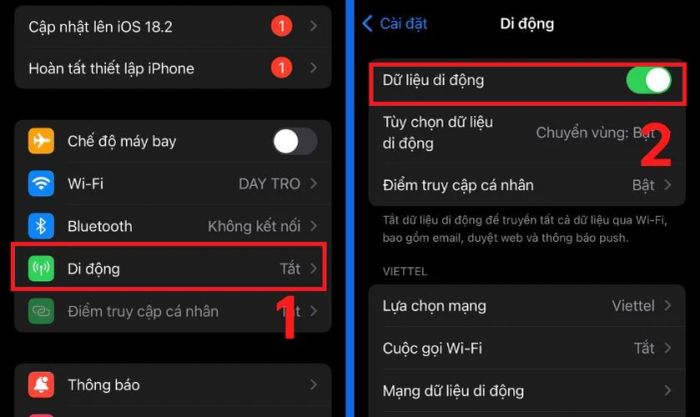 Dữ liệu di động
