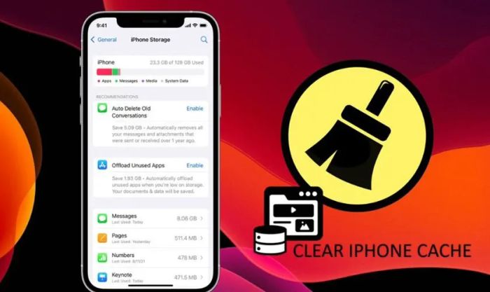 Giải phóng bộ nhớ điện thoại - Phương pháp hiệu quả để khắc phục tình trạng iPhone bị giật lag khi pin yếu