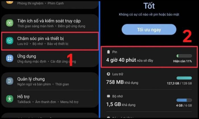 Cách khắc phục tình trạng Samsung A7 hao pin nhanh chóng hiệu quả