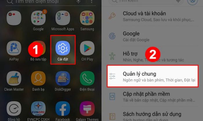 Khôi phục cài đặt gốc có thể giúp giải quyết triệt để tình trạng Galaxy Note 4 hao pin nhanh do sự cố phần mềm.