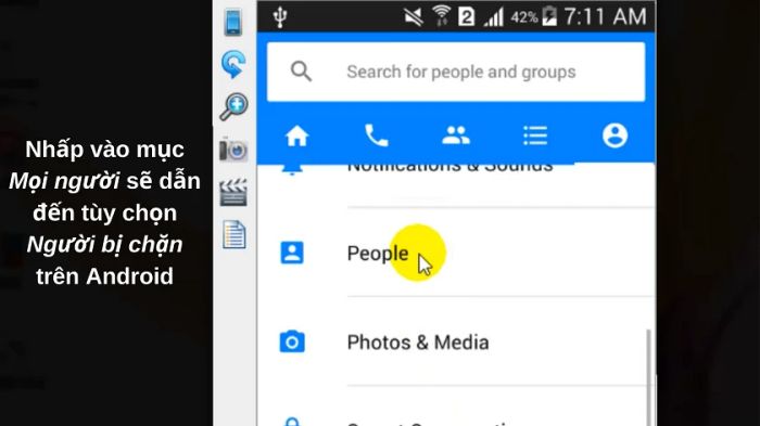 Hướng dẫn bỏ chặn Messenger trên điện thoại Android