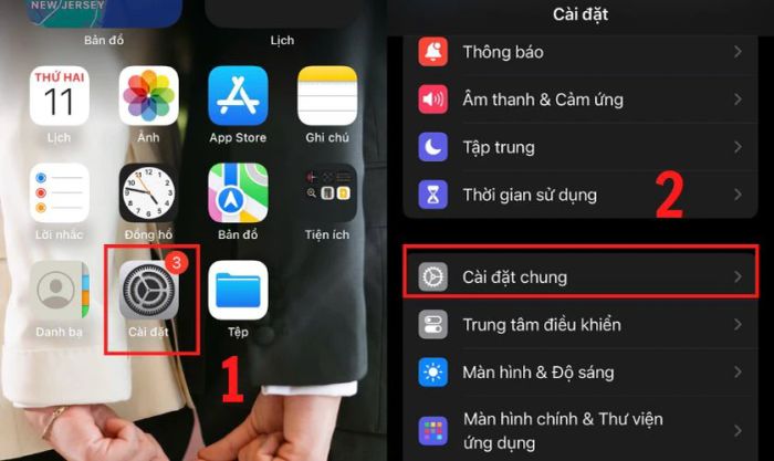 Cài đặt lại mạng