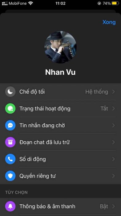 Hướng dẫn gỡ bỏ chặn Messenger trên điện thoại iPhone sau khi xóa tin nhắn