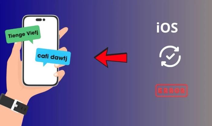 Các lý do iPhone 16 không thể gõ được tiếng Việt