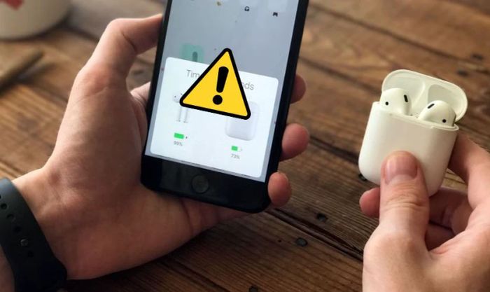 Dấu hiệu nhận biết AirPods bị chai pin