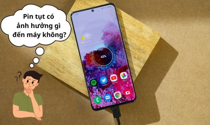 Tình trạng pin tụt nhanh trên Android có ảnh hưởng đến thiết bị không?