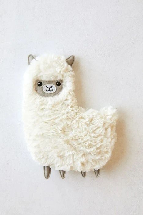 The adorable llama pad, perfect for relieving discomfort.