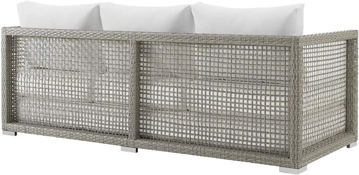 A view showing the back of the sofa.