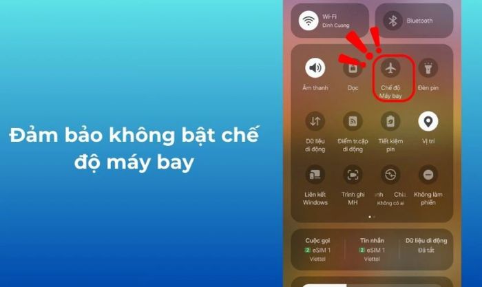 Kiểm tra cài đặt mạng