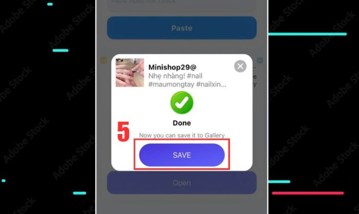 Lưu video TikTok không logo vào máy của bạn