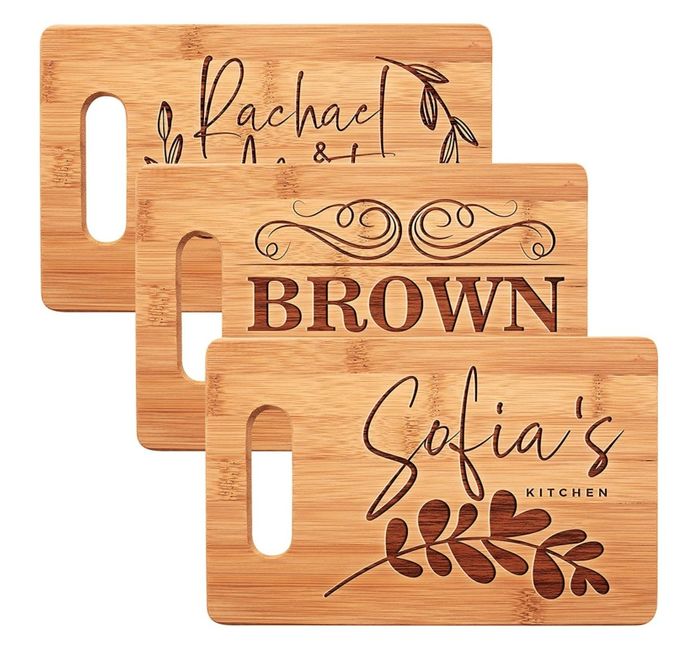 The personalized cutting board