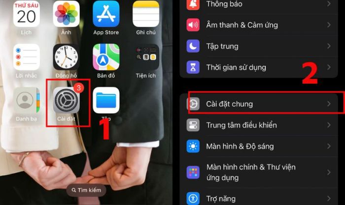 Khôi phục iPhone 12 Pro Max về chế độ mặc định