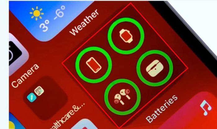 Thường xuyên kiểm tra dung lượng pin của AirPods