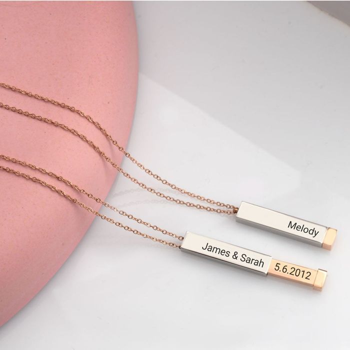 The secret message chain necklace