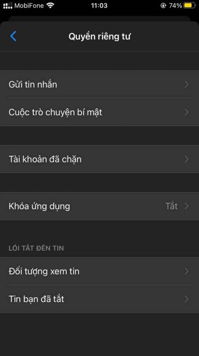 Cách thực hiện gỡ chặn Messenger trên iPhone khi tin nhắn đã bị xóa