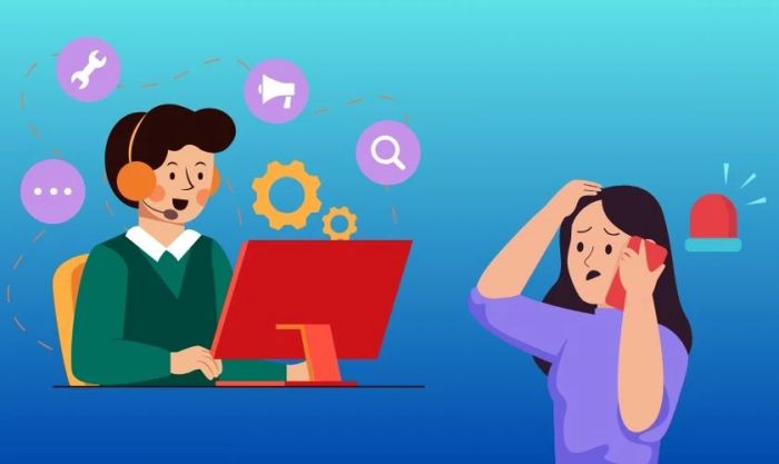 Liên hệ với nhà cung cấp dịch vụ
