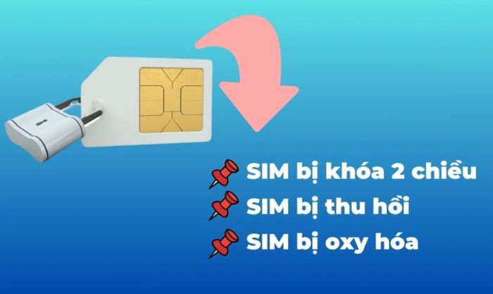 Sự cố kết nối hoặc mã MMI không hợp lệ có thể do SIM của bạn gặp sự cố nào đó