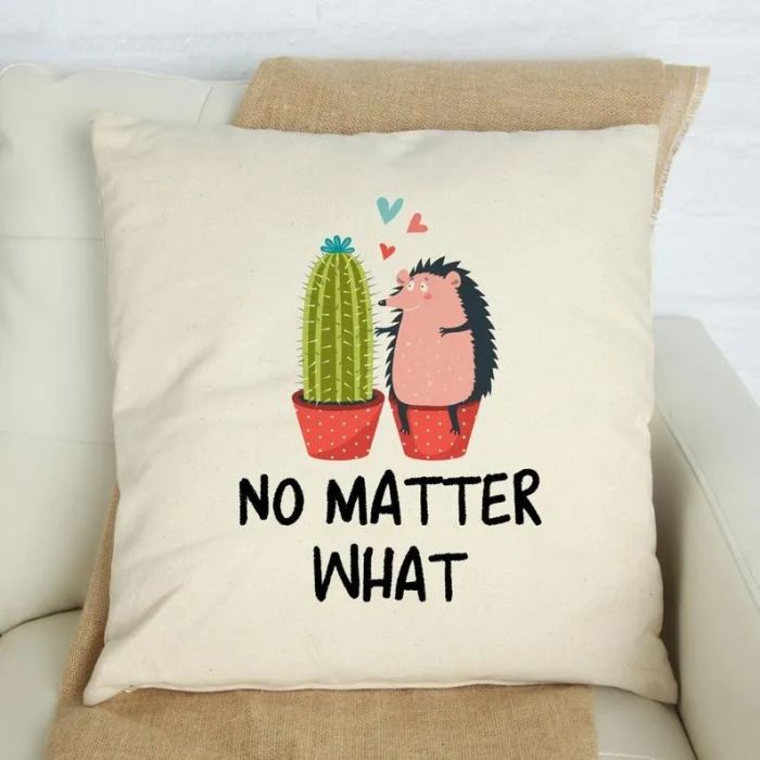 The cover features a porcupine hugging a cactus with the words 