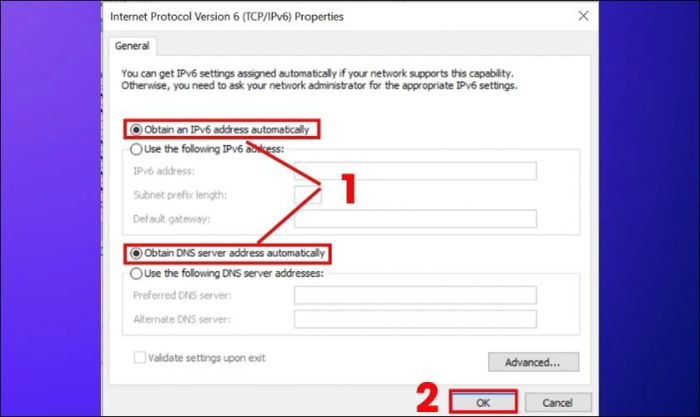 Cách khắc phục lỗi Ethernet doesn’t have a valid IP configuration