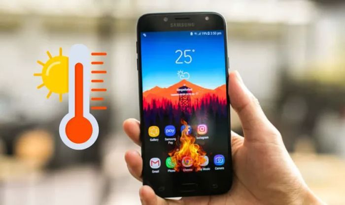 J7 Pro hao pin vì sao lại xảy ra?