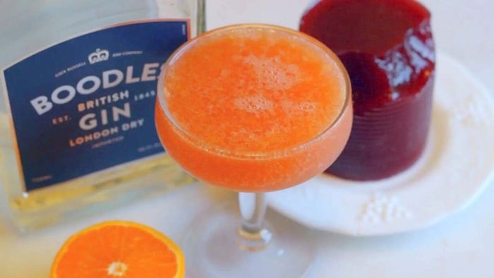 Get sauced with this cranberry cocktail